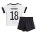 Tanie Strój piłkarski Niemcy Jonas Hofmann #18 Koszulka Podstawowej dla dziecięce MŚ 2022 Krótkie Rękawy (+ szorty)